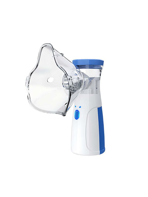 Portable Mesh Nebulizer – Low Noise Ultrasonic Inhaler for Adults & Kids...